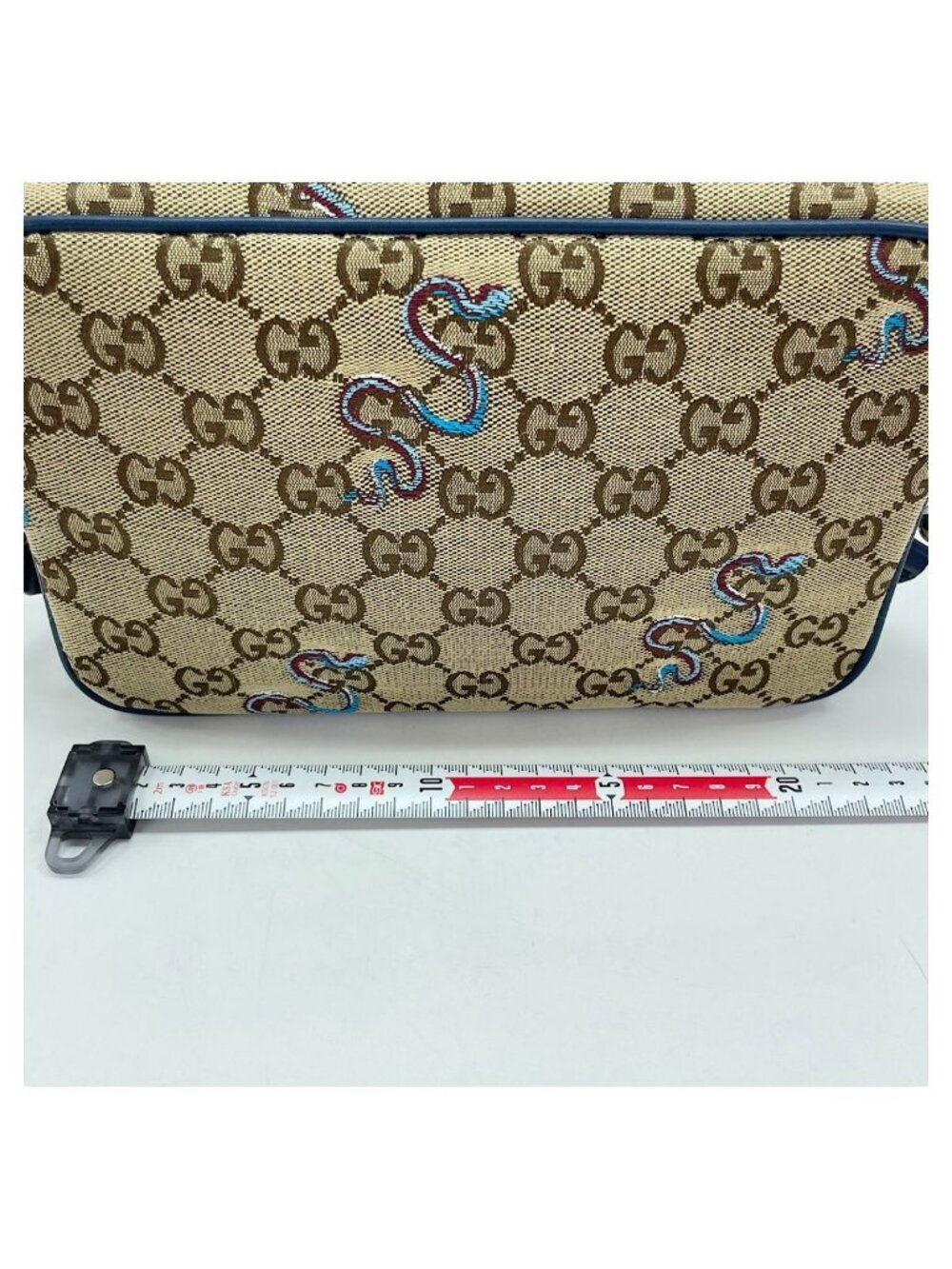 Gucci Shoulder Bag Snake Embroidery 2-Way - Picture 4 of 8
